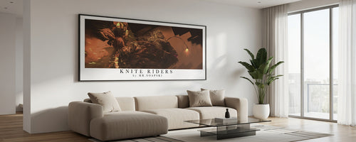 KNITE RIDERS/ fine art print