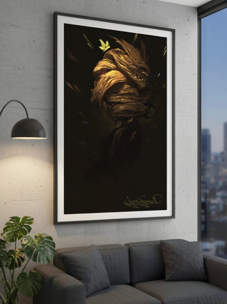 DRUG-ON-HEAD dark urban fine art print by MR.SOAPSKI ART