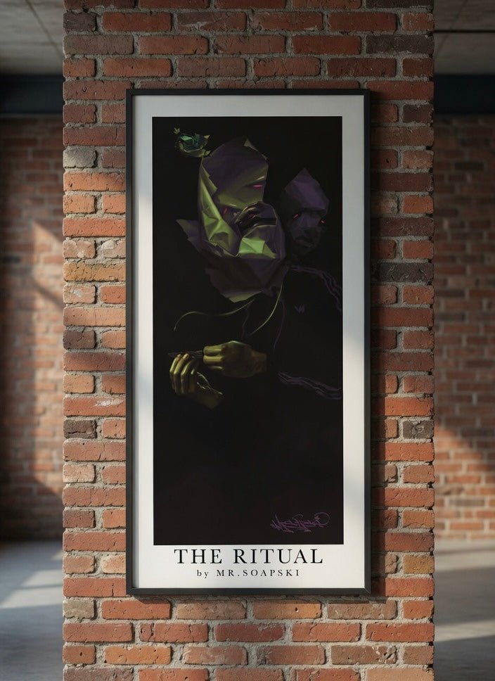 #THE RITUAL # #limited_edition# #fine_art_print# #mrsoapskiart#