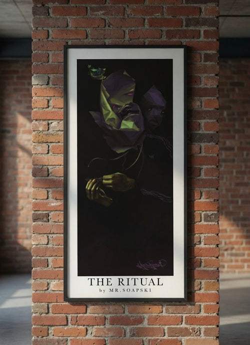 #THE RITUAL # #limited_edition# #fine_art_print# #mrsoapskiart#