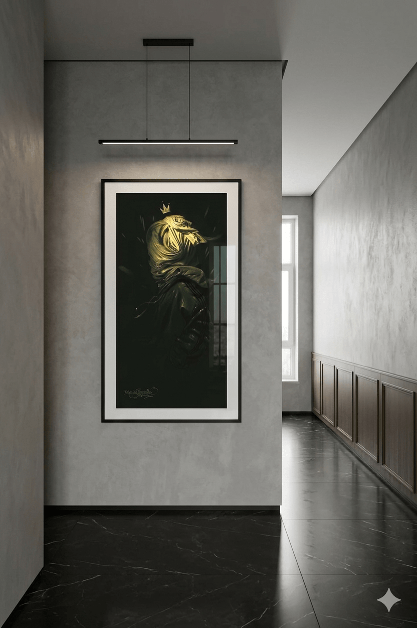 THE THING dark urban fine art print by MR.SOAPSKI ART