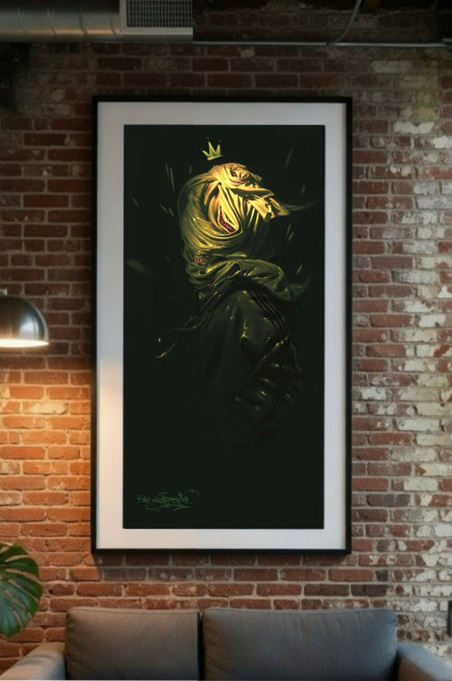 THE THING dark urban fine art print by MR.SOAPSKI ART