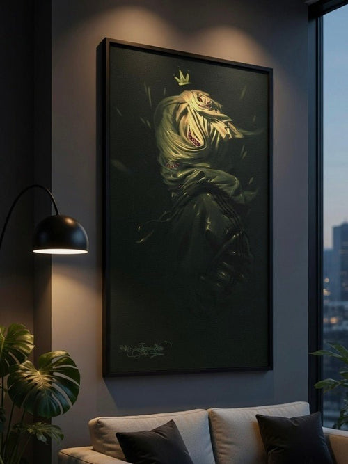 THE THING dark urban fine art print by MR.SOAPSKI ART